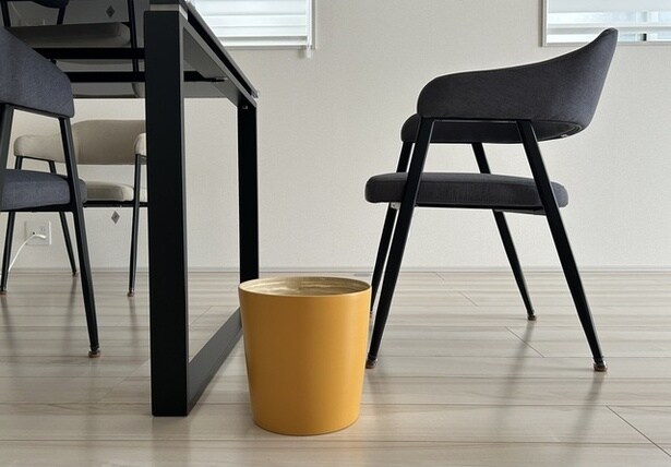 ゴミ袋のぴらぴらを見せない！クリアファイル1枚で隠す方法