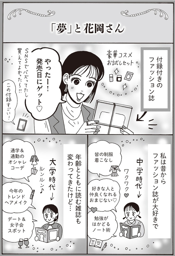 私は昔からファッション誌が大好きで