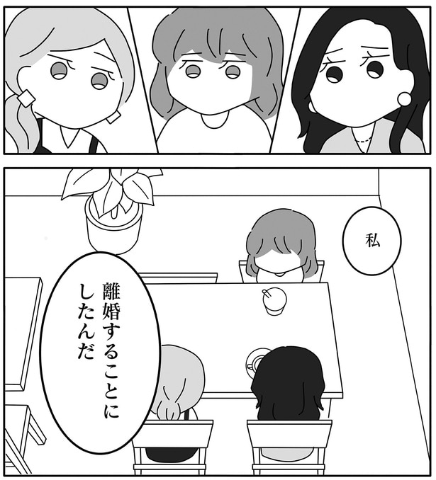 離婚することにしたんだ
