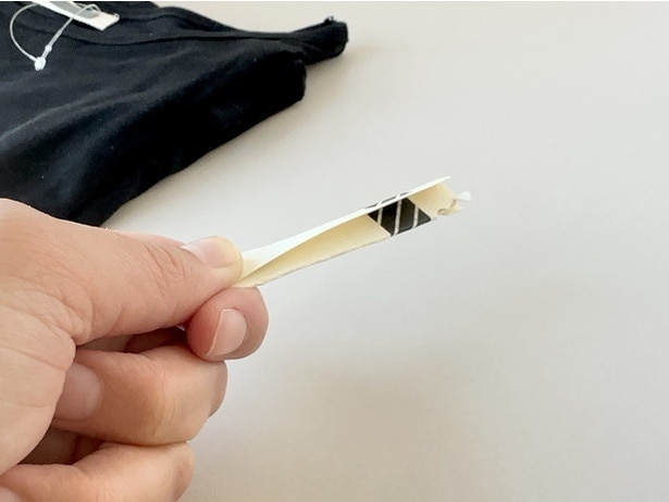 細長い棒状にします（▶次へ）