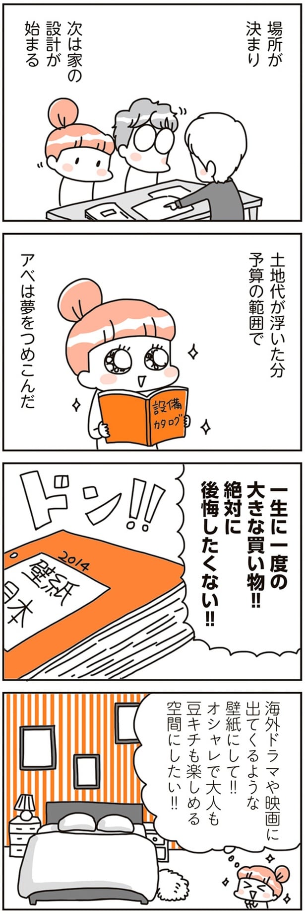 家の設計が始まる