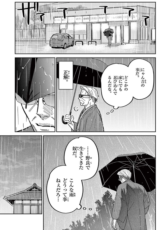 こんな雨、どうって事ねぇだろ...