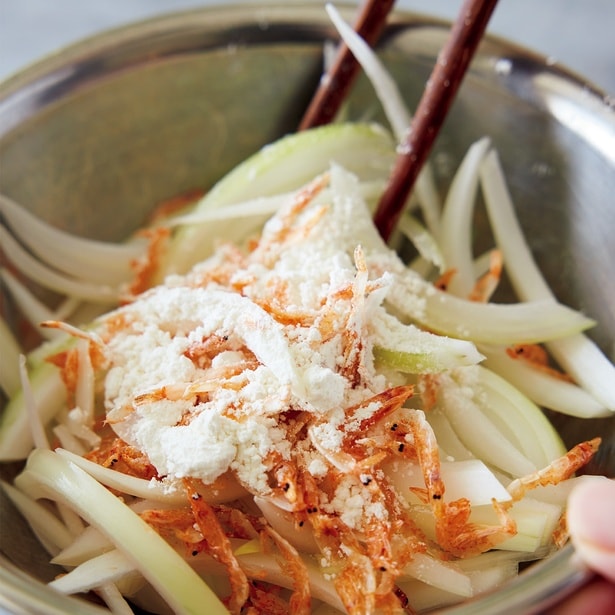 先に打ち粉をする