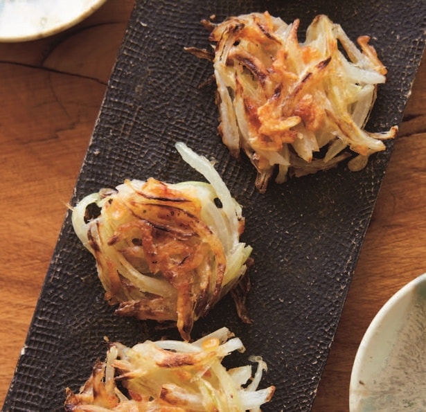 「玉ねぎと桜えびのかき揚げ」