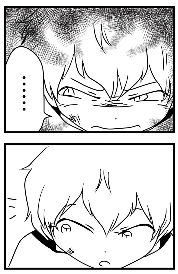 何かに気づき…