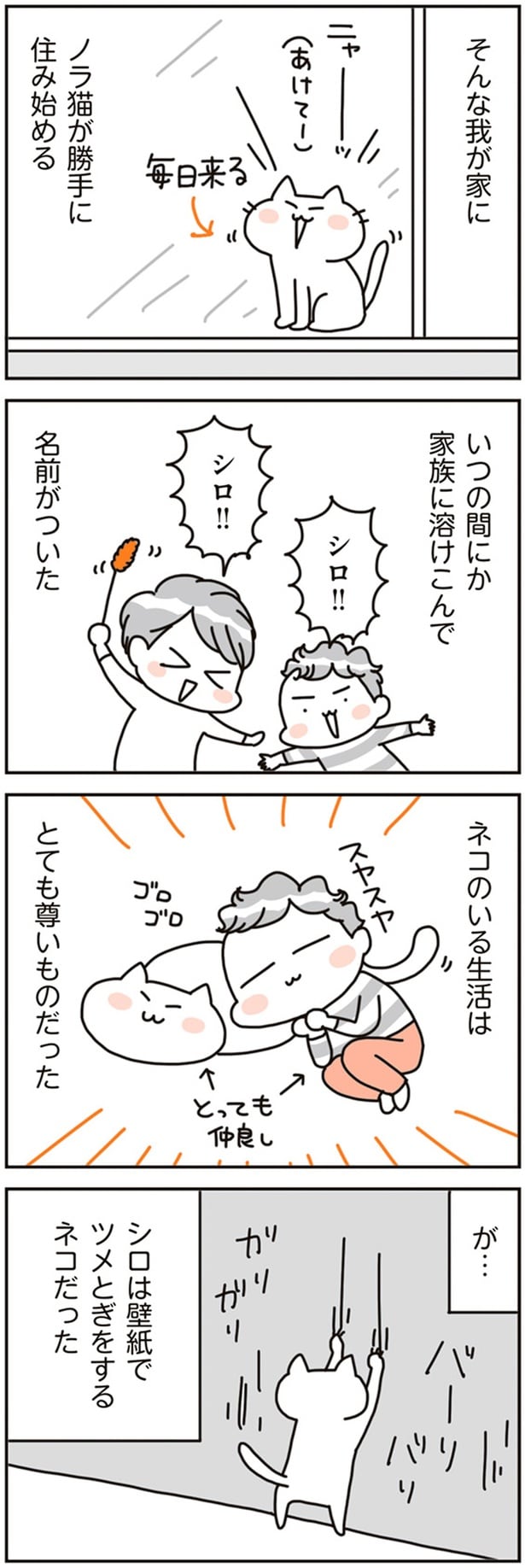 いつの間にか家族に溶けこんで