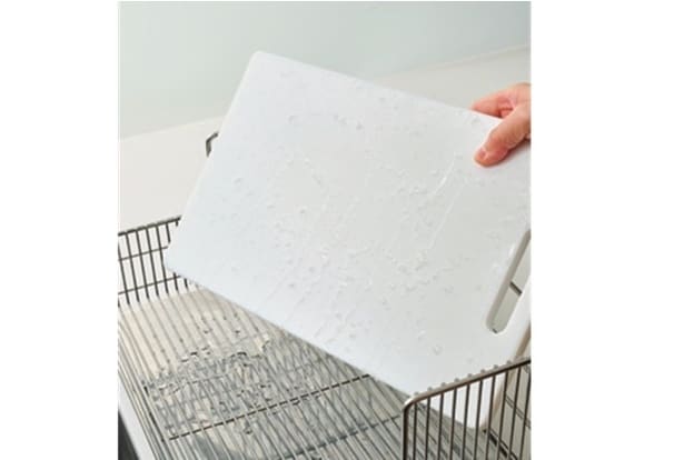 洗った道具をぬれたまま放置はNG