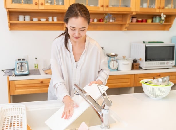 肉を切った調理道具。正しく洗う!しっかり乾かす!【お肉の切り方の正解】