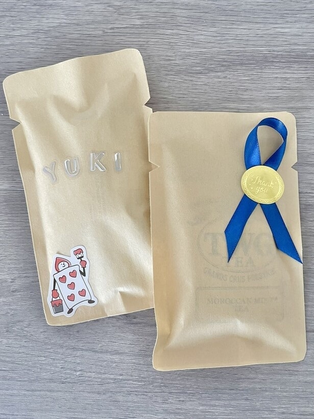 シールだけでもおしゃれに完成!