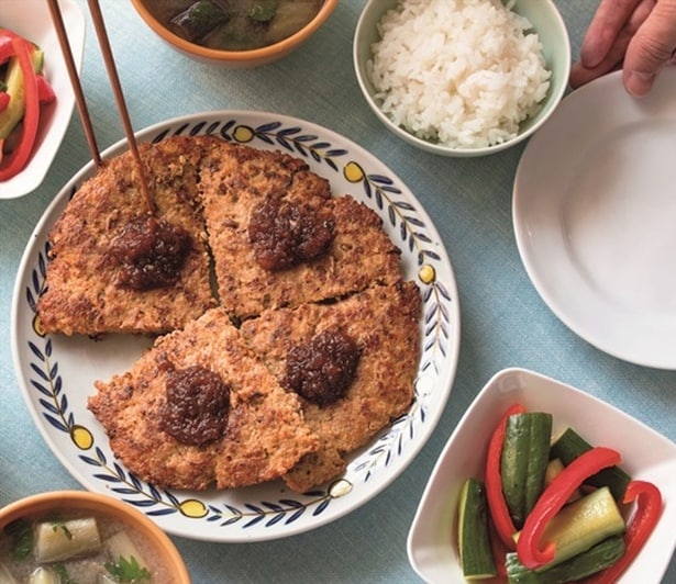 「簡単ハンバーグ」