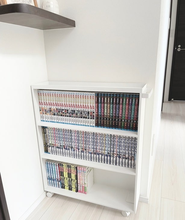 towerの「ハンドル付き隠せるコミックラック」