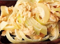 レンチンですぐ作れて食べやすい副菜「玉ねぎのツナマヨあえ」