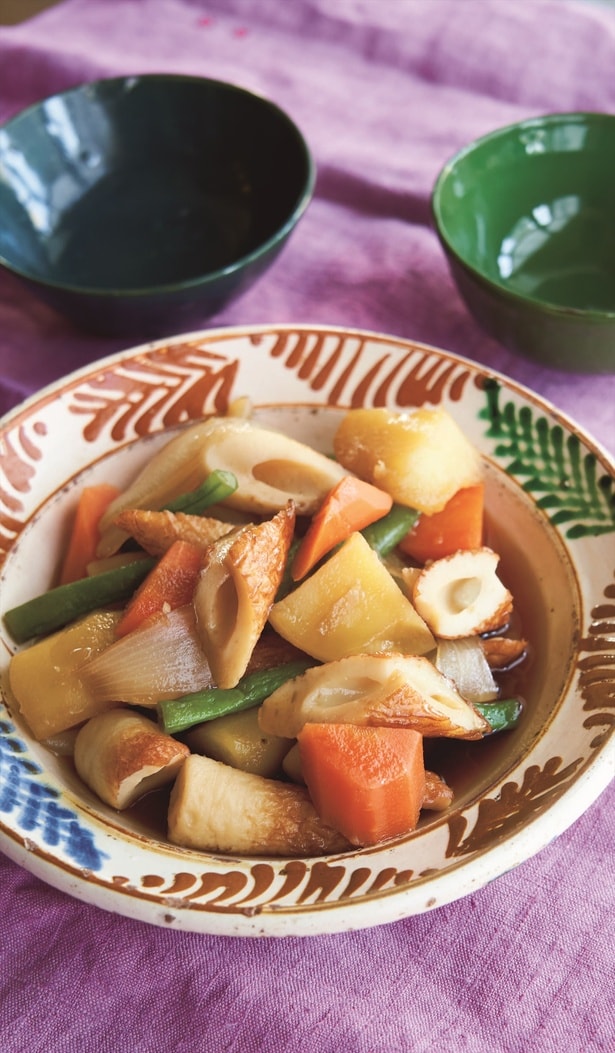 ちくわのうまみで、肉がなくても大満足「ちくじゃが」