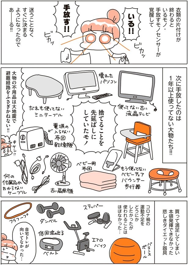 1年以上使ってない大物たち！！