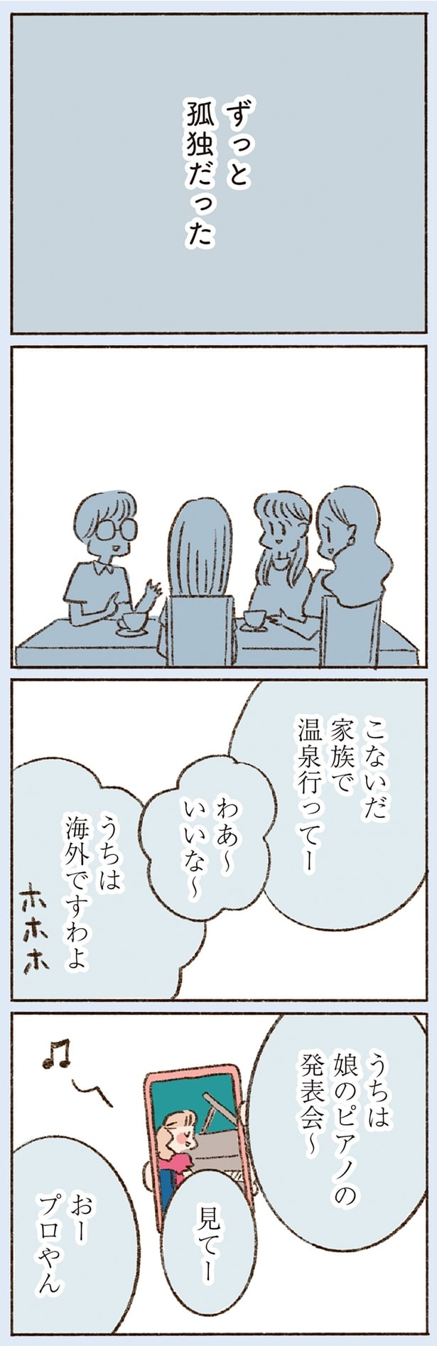 ずっと孤独だった
