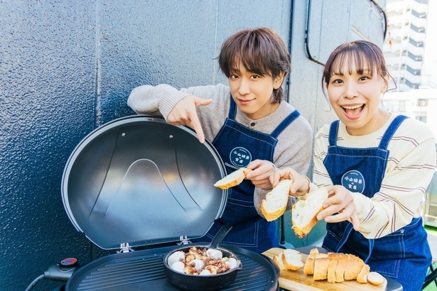 チョコレートがしっかり溶けたら出来上がり！