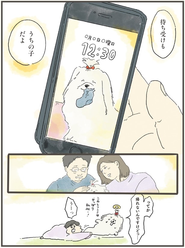 待ち受けもうちの子だよ