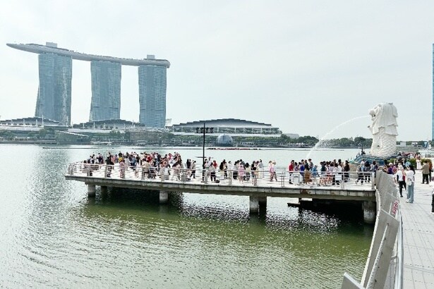 シンガポールのランドマーク「マーライオン公園」