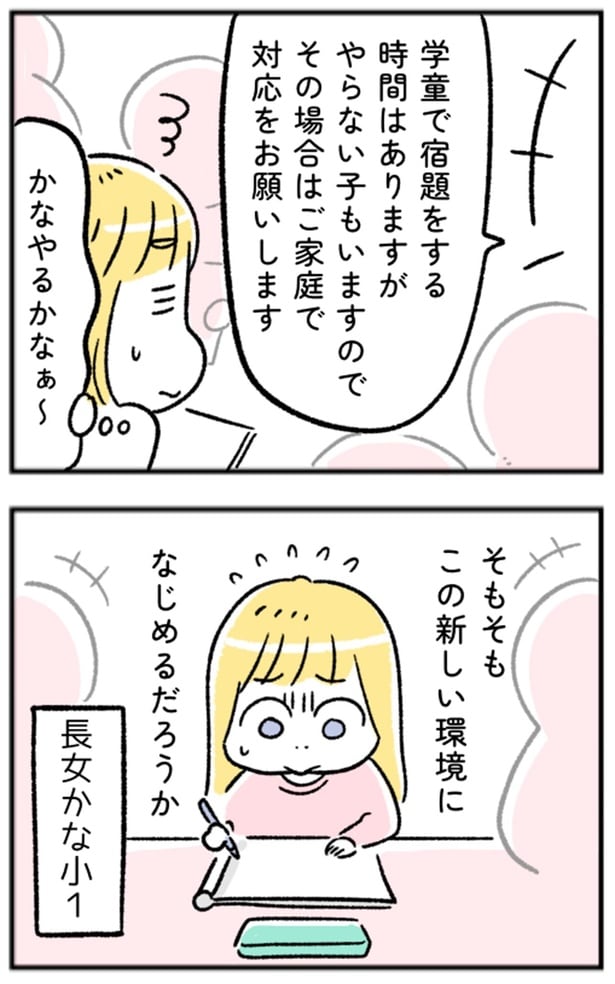 この新しい環境になじめるだろうか