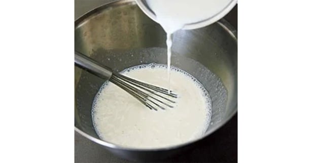 和風ヨーグルトパンナコッタの工程