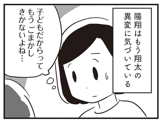 もうごまかしはきかない