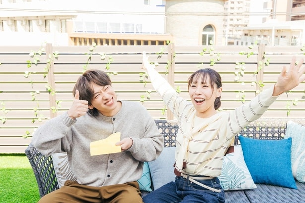 「最高！」のサムズアップ