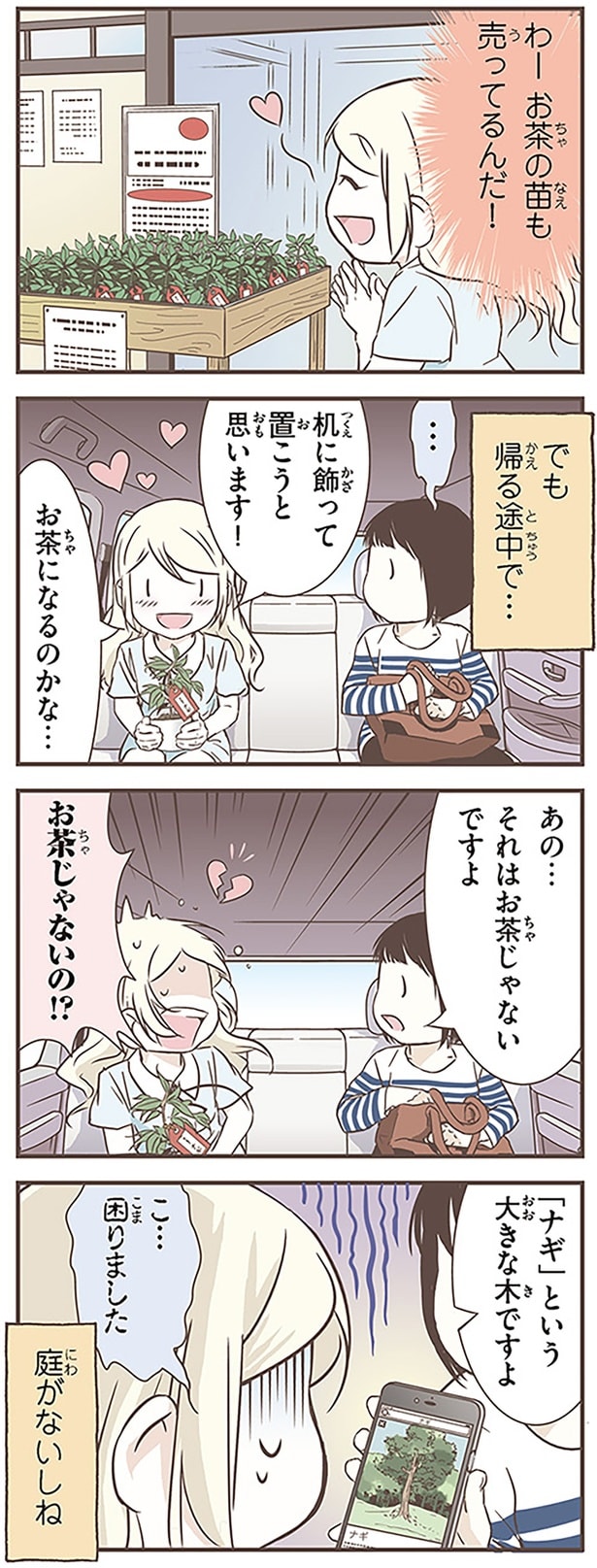 それはお茶じゃないですよ