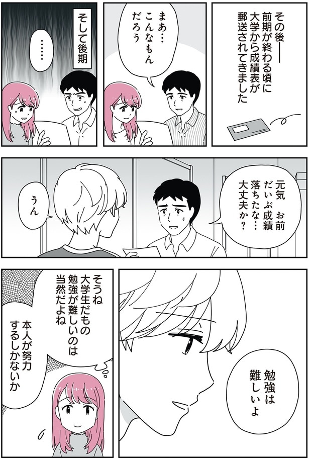 だいぶ成績落ちたな…