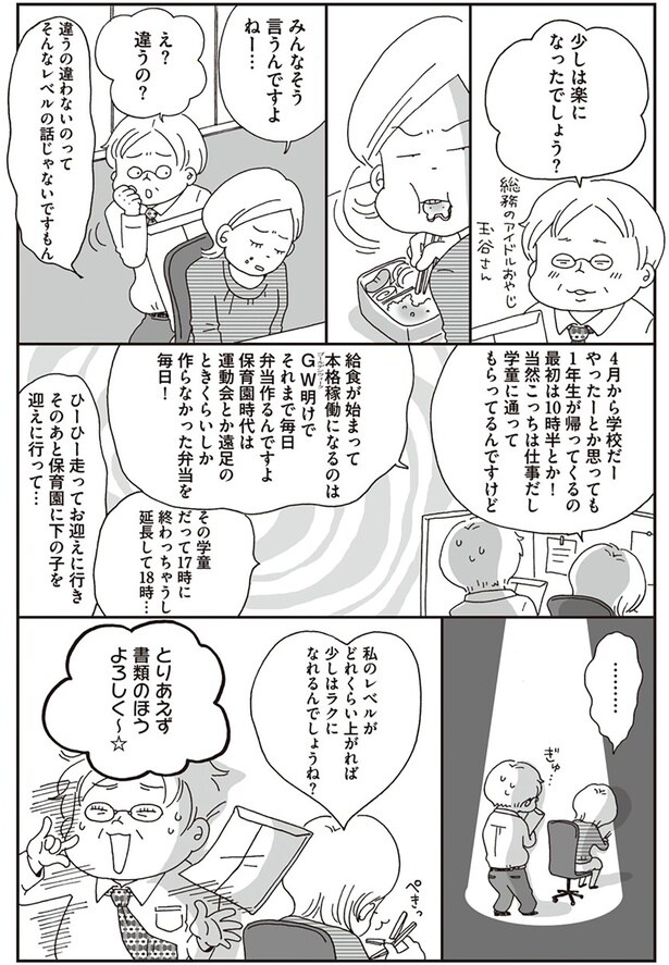 少しは楽になったでしょう？