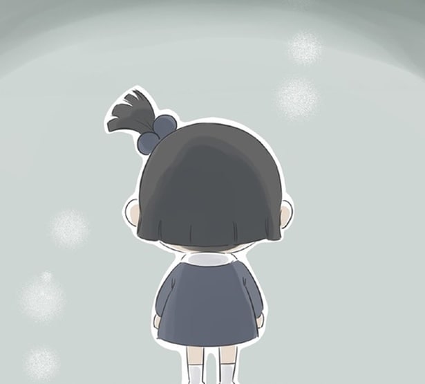 一人娘を残して