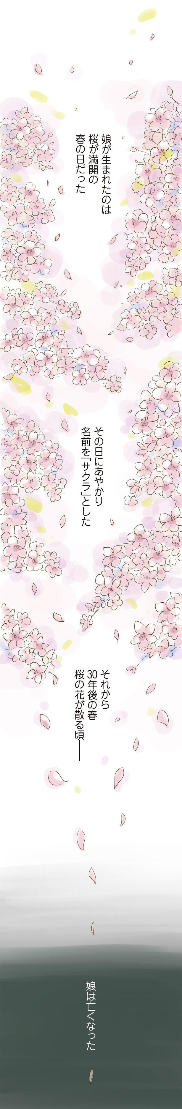 桜が満開の春の日