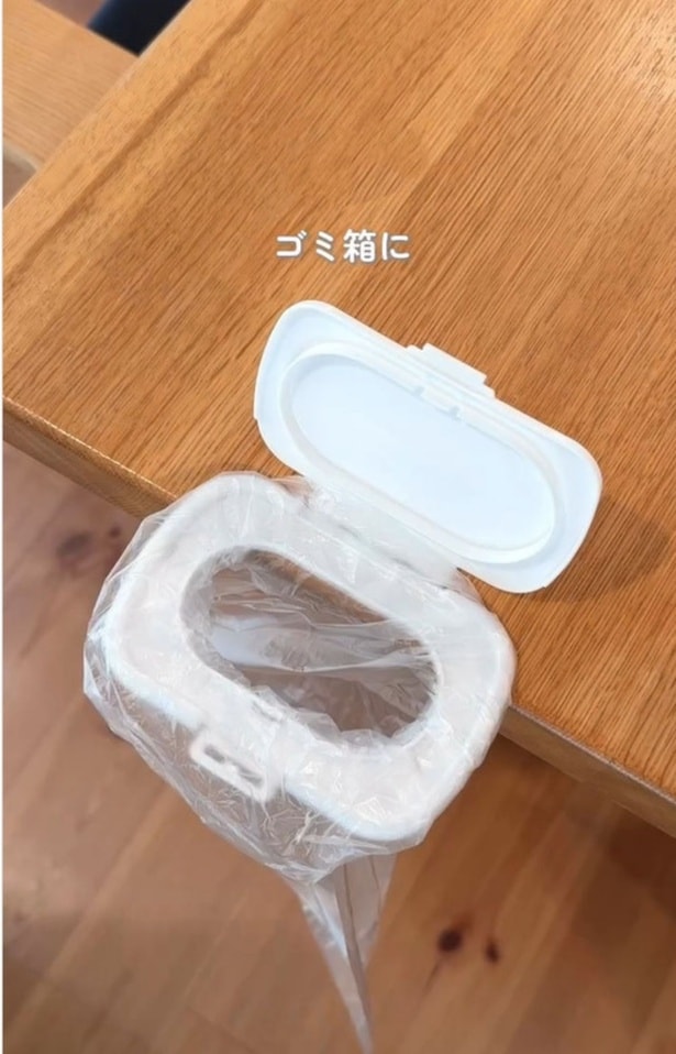 ちょっとしたゴミを捨てたいときに役立つ▶コンセントのほこり対策におすすめ（⇒次へ）