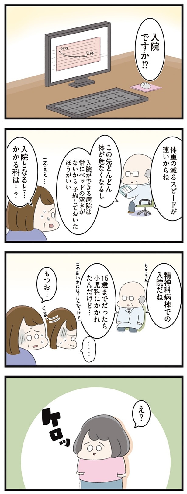 入院ですか！？