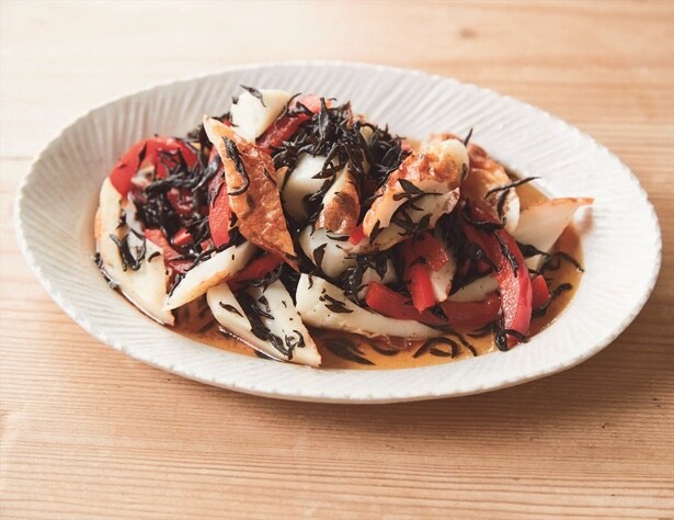 煮物だけじゃない!さっぱり風味でひじきを味わう「ちくわとパプリカのひじきあえ」