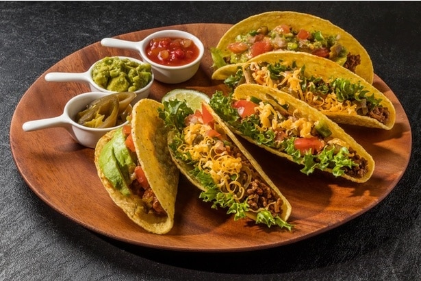 メキシコ料理のタコス