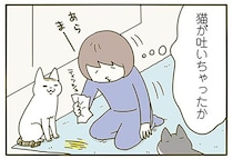 猫が吐いちゃったのかな。買ったばかりのカーペットの異変