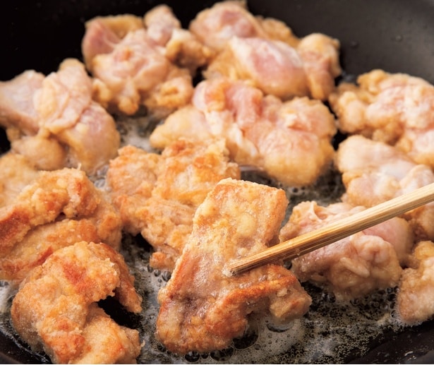 こんがり揚げ焼きに