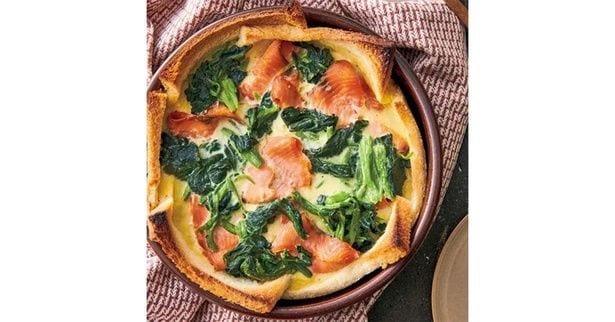 食パンでキッシュ