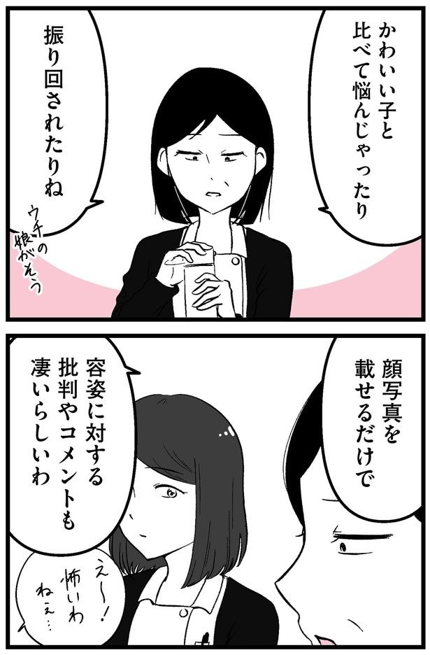 顔写真を載せるだけで