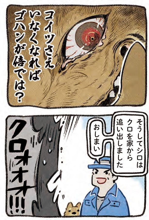 そうしてシロは
