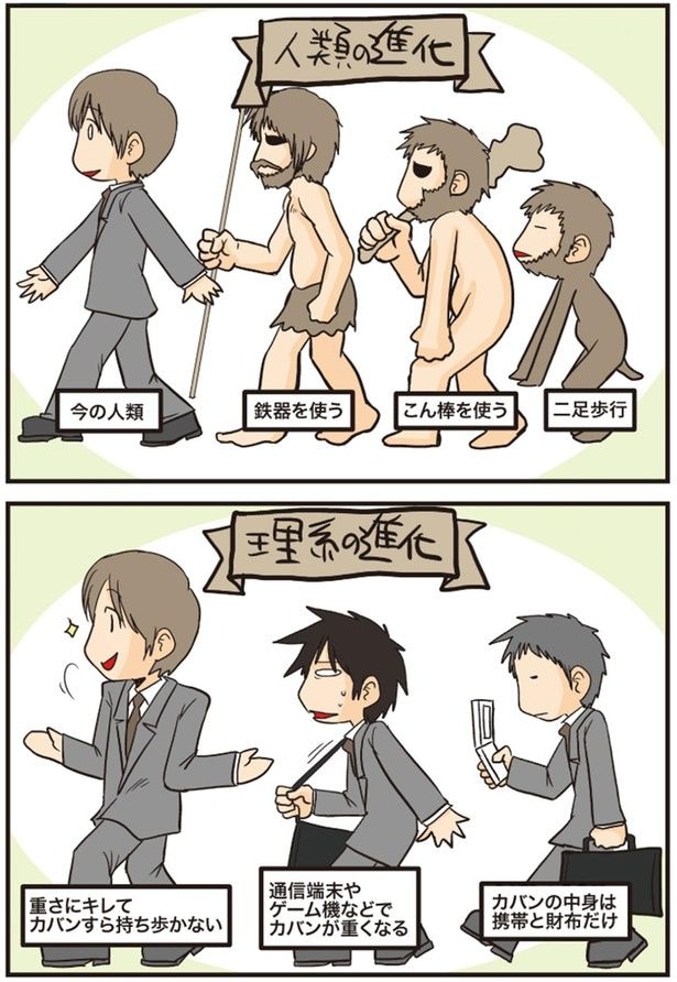 カバンすら持ち歩かない