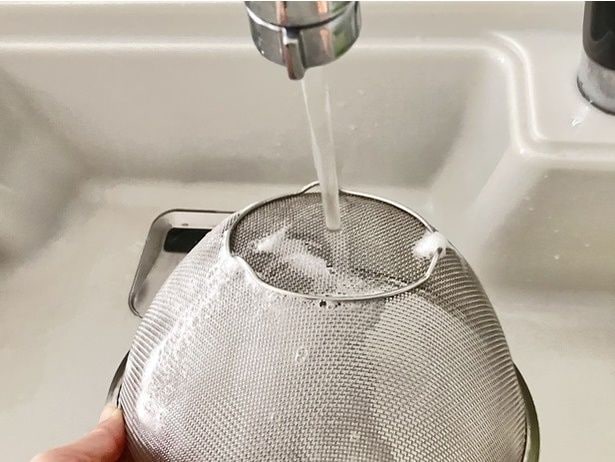 なかなか泡が流れずイライラ…（▶裏技に使うものをチェック）
