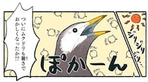 ムクドリが集団で口を開けてポカーン！大丈夫かと心配したら