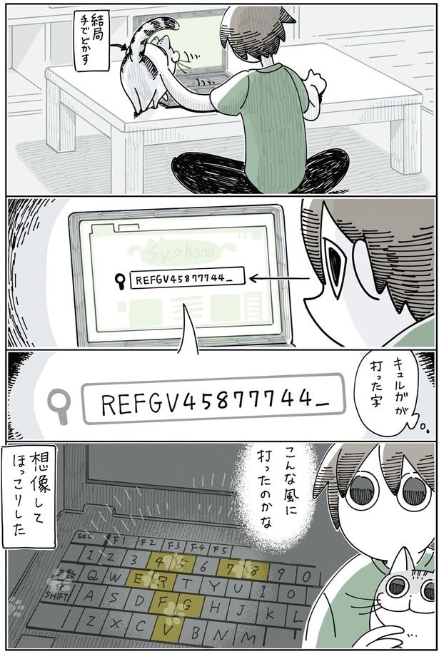 こんな風に打ったのかな