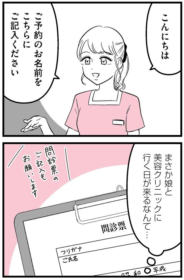 美容クリニックに行く日が来るなんて…