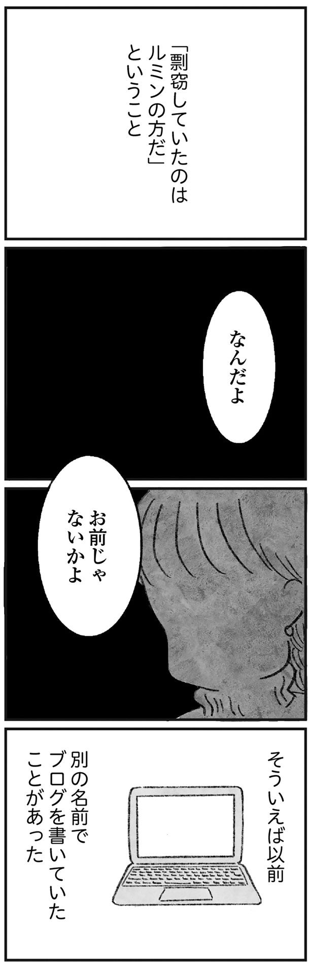 剽窃していたのはルミンの方だ