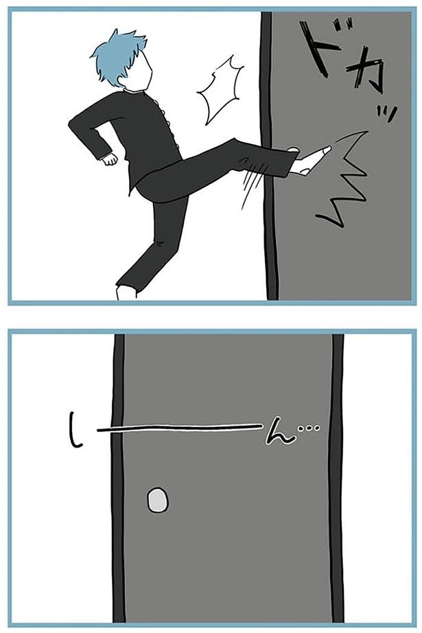 怒りに任せて