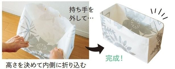 ケースがなければ紙袋で代用OK!