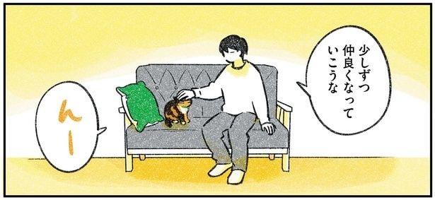 少しずつ仲良くなっていこうな