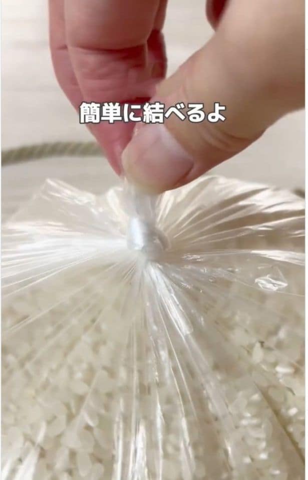 簡単に結べる▶ティッシュケースのDIYも（⇒次へ）